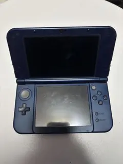 New 3DS LL ネイビー ステッカー付き 動作確認済み