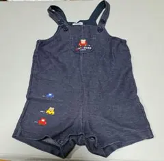 Mikihouse デニム風オーバーオール