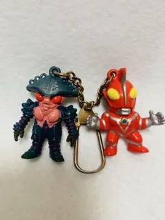 ウルトラマン ゼットン マスコット ダブルフィギュアキーホルダー 当時