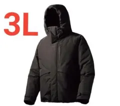 ★3L★　ワークマン　エックスシェルター　断熱α　防水防寒ジャケット　ブラック