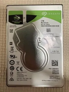 Seagate BarraCuda 1TB HDD 本体