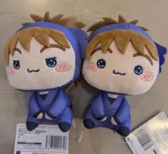 劇場版 忍たま乱太郎 もちぴこぬいぐるみ2体セット　鉢屋三郎 不破雷蔵