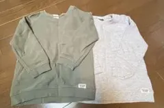 H&M 長袖カットソー 2色セット EUR92