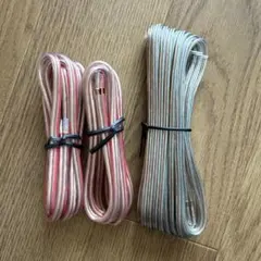 スピーカーケーブル2m×2本 10m×1本のサムネイル