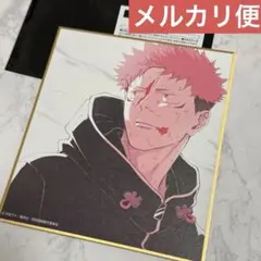 呪術廻戦　アニメーション　呪術廻戦展　渋谷事変　ミニ色紙　虎杖 悠仁 死滅回游