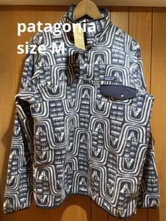 新品未使用 総柄size L Patagonia シンチラスナップT 2025 - メルカリ