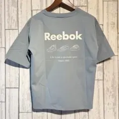 Reebok リーボック 半袖 Tシャツ ブルーグレー M 未使用タグ付き