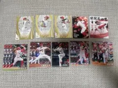 プロ野球チップス　GENESIS BBM 広島東洋カープ　カード　セット
