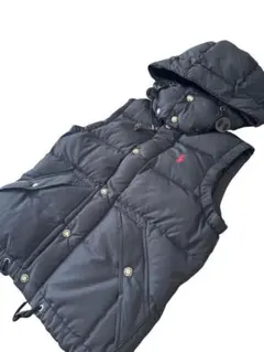 美品⭐️ ラルフローレン　ダウンベスト　ショールカラー　カシミヤ混　ブラック 2025年最新】ポロラルフローレン ダウンベストの人気アイテム