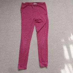 HEATTECH　 花柄　レギンス　 Mサイズ　125～135cm　女の子