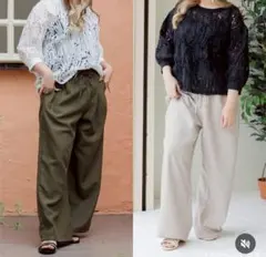 《おにぎり様 専用商品》しまむら　らむちゃん　レーストップス　2枚セット　4L