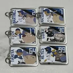 北海道日本ハムファイターズ 選手グルメ 旗キーホルダー 即購入NG