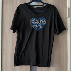 COMME CA ISM 15周年記念 ハートプリントTシャツ