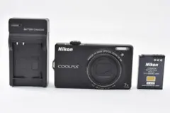 【極美品】NIkon COOLPIX S6000 ブラック　動作確認済 2026年最新】coolpix s6000の人気アイテム - メルカリ
