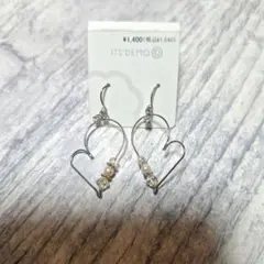 【新品】 ハート型ピアス