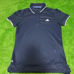 adidas golf レディース　半袖メッシュポロシャツ　Mサイズ