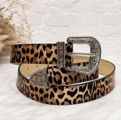 【1つのアイテムでオシャレに♡】レオパード柄ベルトのサムネイル