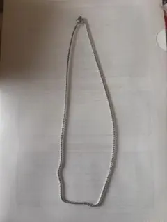 シルバーカラー チェーン ネックレス