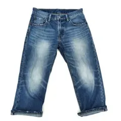 リーバイス502 ハーフパンツ 復刻 赤耳　2010年製 W28L31 ブルー系のサムネイル