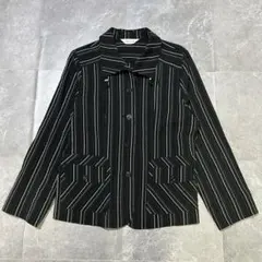 Charming COLLECTION ストライプ ブラック ライトアウターのサムネイル