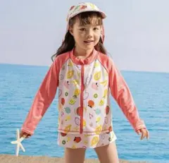 【新品/未使用/美品】kladskap フルーツラッシュガード&ワンピース水着