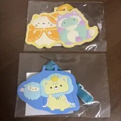すみっコぐらし　映画　イオンシネマ　ラバーラゲージタグ　とかげ　ねこ　おうじ