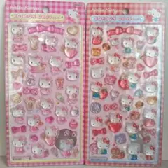 正規品 ボンボンドロップシール キティ ピンク 赤 セット 第2弾 サンリオ 大