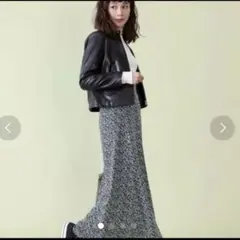 フリークスストア 小花柄プリントマキシスカート