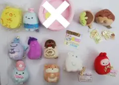 すみっコぐらし てのりぬいぐるみセット11点セット
