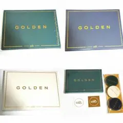 未開封　JUNGKOOK GOLDEN アルバムセット　4種のサムネイル