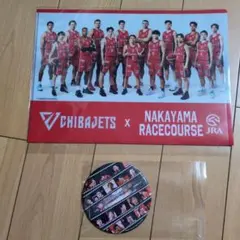 CHIBAJETS 開幕戦　来場特典　 千葉ジェッツ缶バッチ　クリアファイル