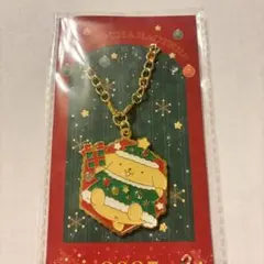 サンリオ　ポムポムプリン　クリスマス　チャーム　ノベルティ