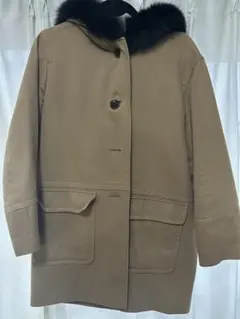 美品 aqua girl アクアガール フォックスファーコート レディースコートのサムネイル