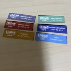 EBiDAN Visual Dictionary 応募券