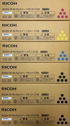 RICOH SP M-PaCトナー C750 ×６のサムネイル