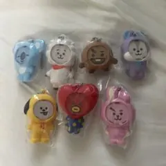 BT21 フォトフレームマスコット コンプ全7種類【24時間以内発送】