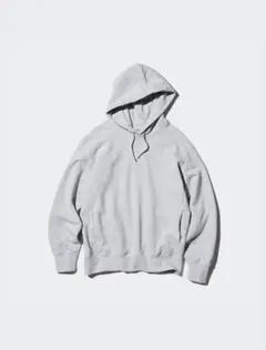 UNIQLO グレー フード付きパーカー L