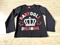 【本日限定過去最大値下セール中！美品】BABYDOLL 長袖カットソー 黒