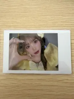 古澤里紗　プリントチェキ　ローズリボン　韓国