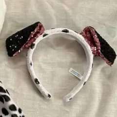 【完売品 美品】101匹わんちゃん カチューシャ スパンコール