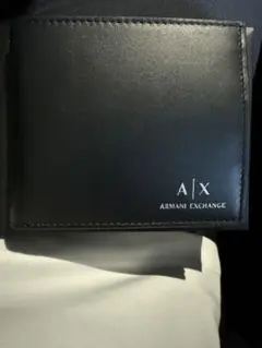 ARMANI EXCHANGE 二つ折り財布 ブラック