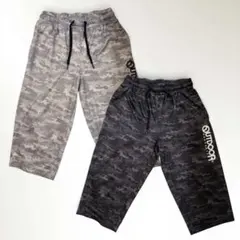 OUTDOOR PRODUCTS ハーフパンツ 2枚セット 迷彩柄 メンズ Lのサムネイル
