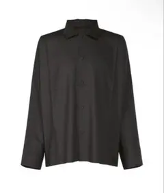 ISSEY MIYAKE IM MENコンパクトシャツ ブラック ISSEY MIYAKE IM MEN ブラック コンパクトシャツ