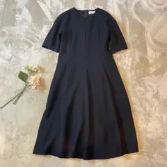 A205◾︎ カルバンクライン ワンピース ブラックフォーマル オンワード樫山