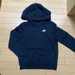 NIKEナイキロゴ刺繍ウィメンズ タートルネックプルオーバーパーカー裏起毛S