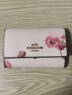 COACH 花柄 キーケース