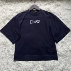 ✨ドゥロワー プリントエンブレムTEE ブラック ロゴ 半袖カットソー サイズ1のサムネイル
