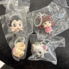 手塚治虫キャラクターめじるしアクセサリー　アトム　ピノコ　レオ　ヒョウタンツギ
