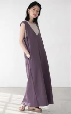 coen FEELING MADE ストレッチポンチジャンパースカート Sサイズ