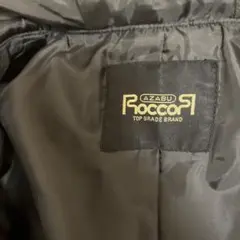 Rocor ブラック ジャケット フード付き